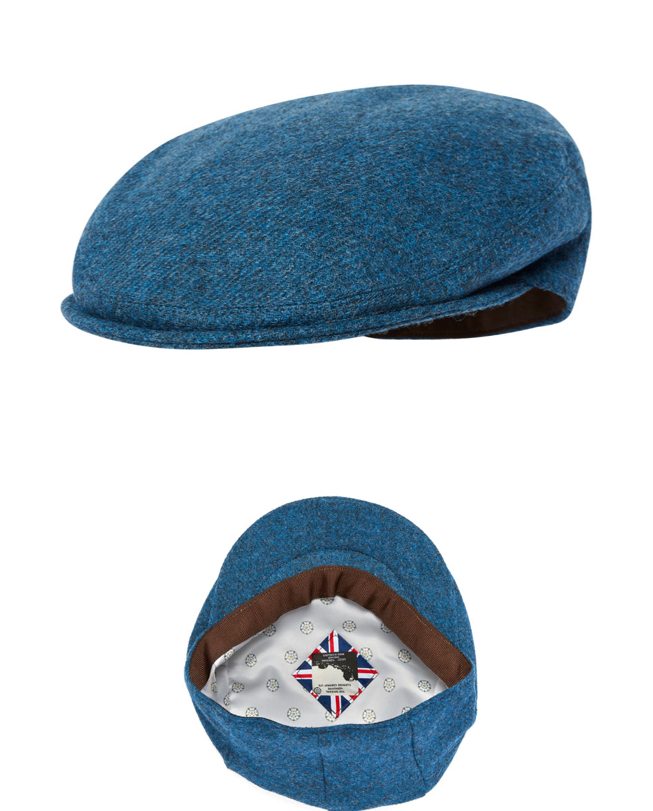 Peacock Blue Cap